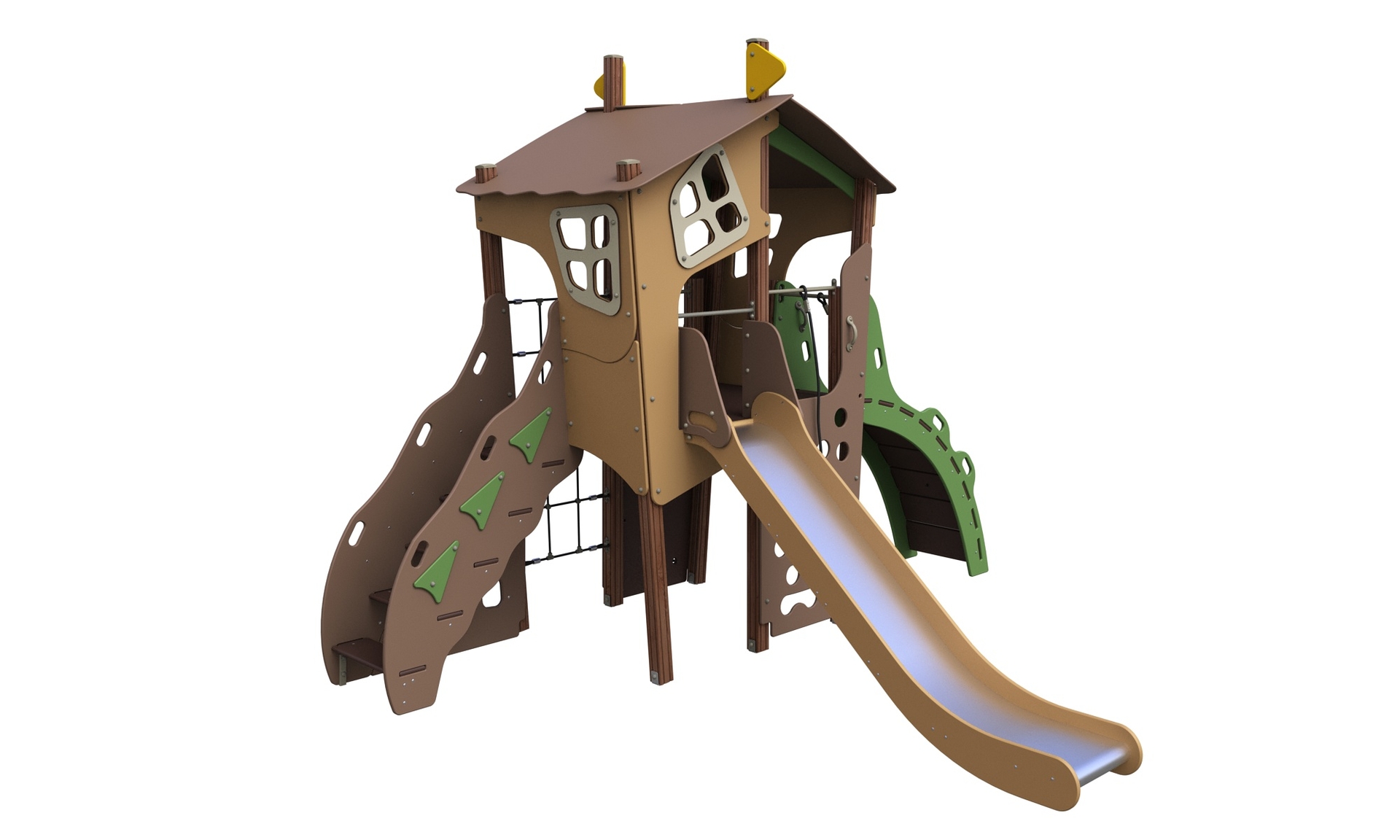 Игровой комплекс "Домик Тролля ИКС-1.80