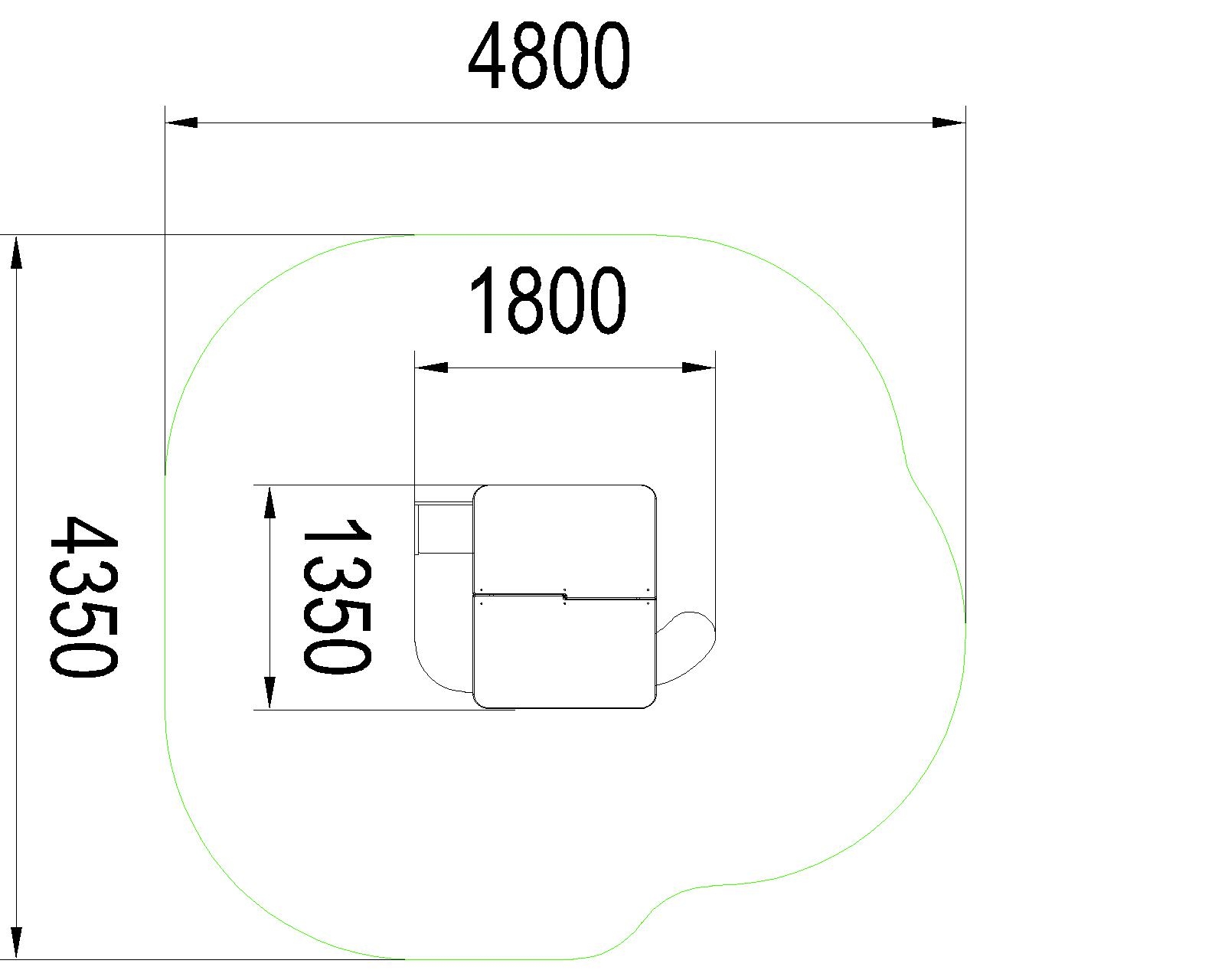 Домик "Кроха МФ-1.87