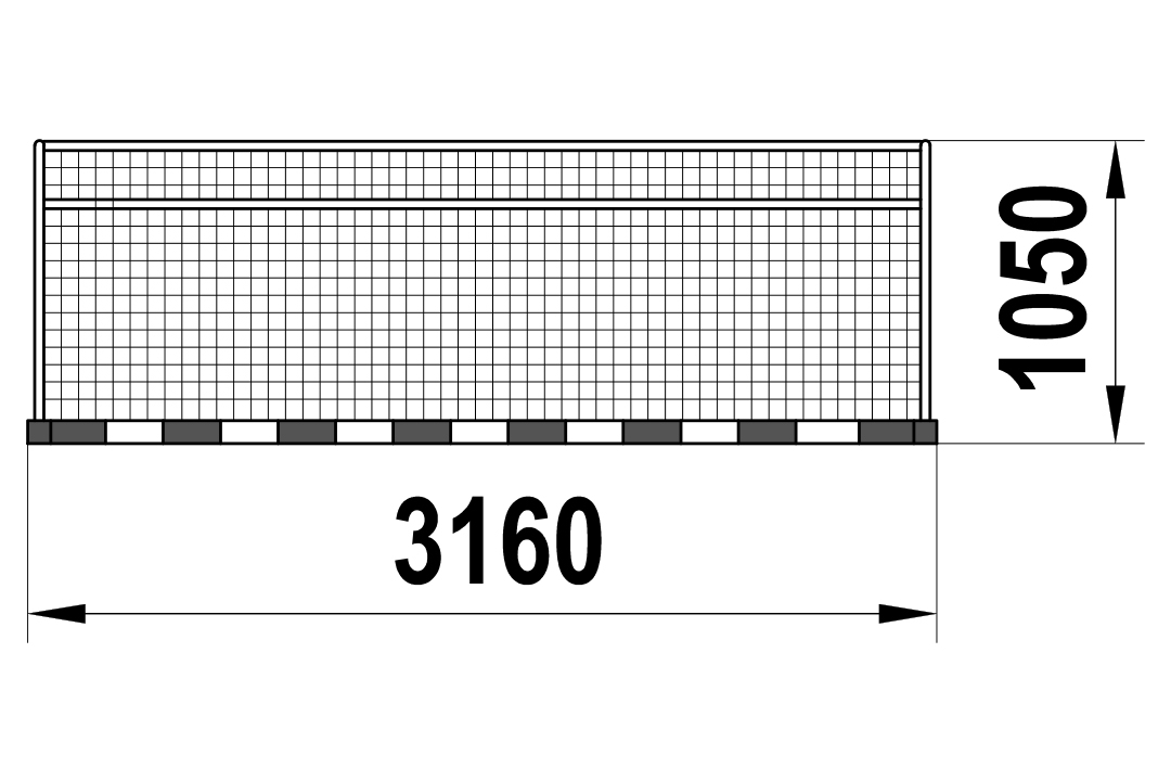 Ворота для мини-футбола СП-1.56