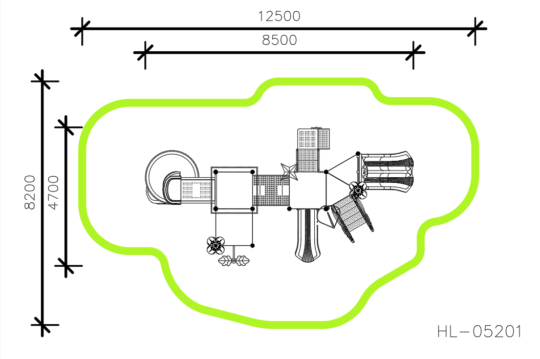 Игровой комплекс HL-05201 — план