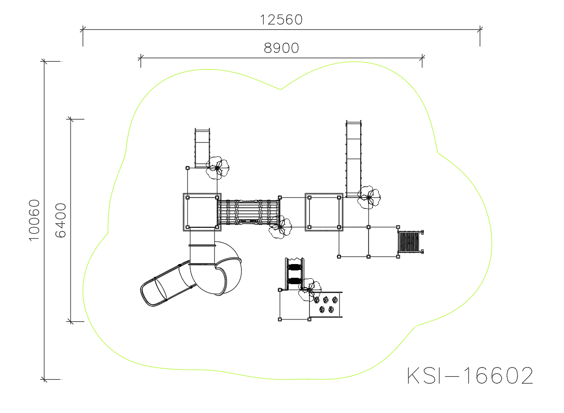 Игровой комплекс KSI-16602 — план