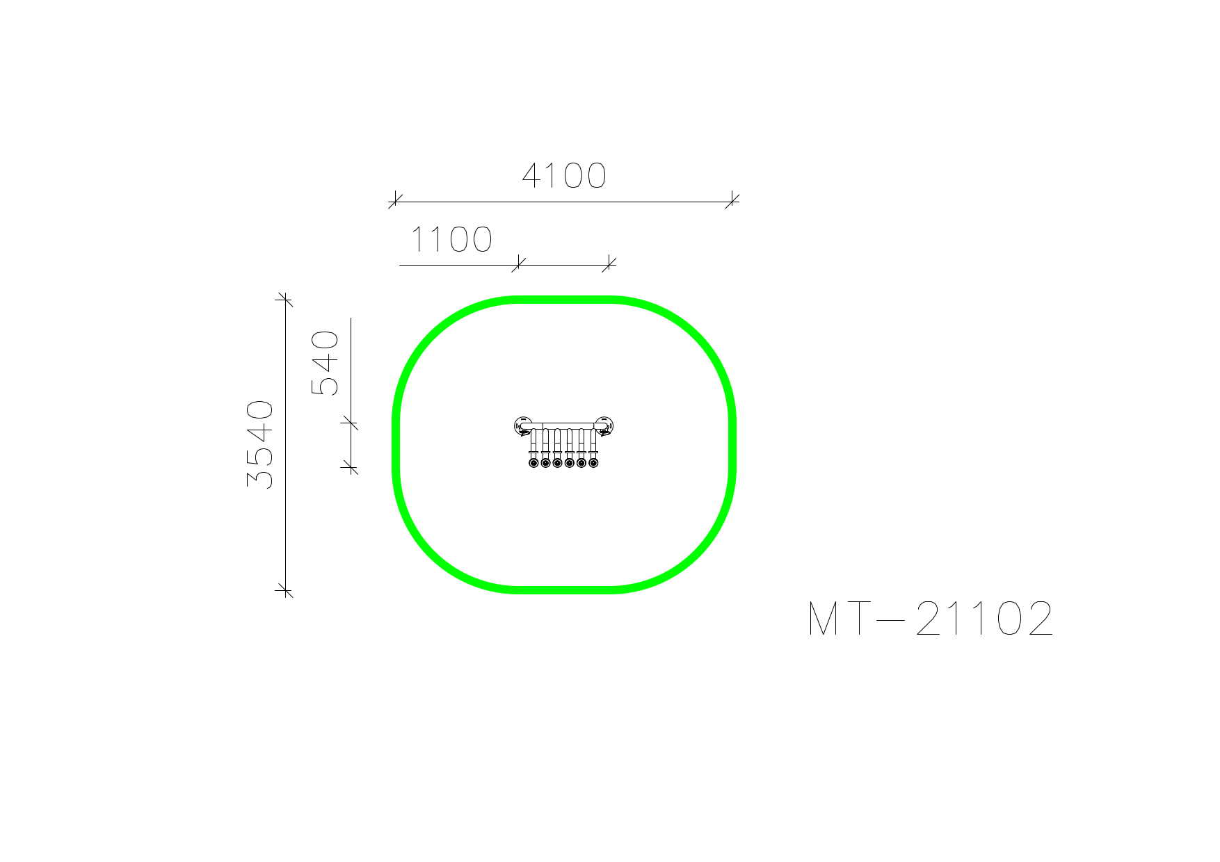 Музыкальный инструмент MT-21102 — план