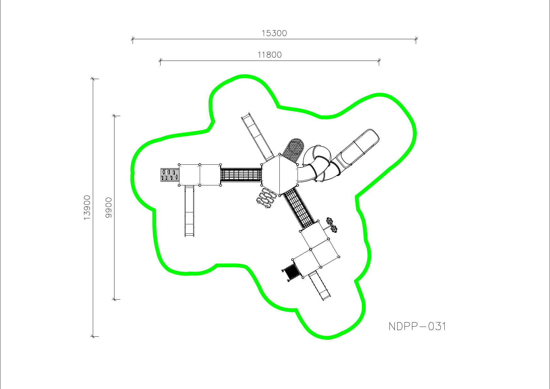 Игровой комплекс NDPP-031 — план