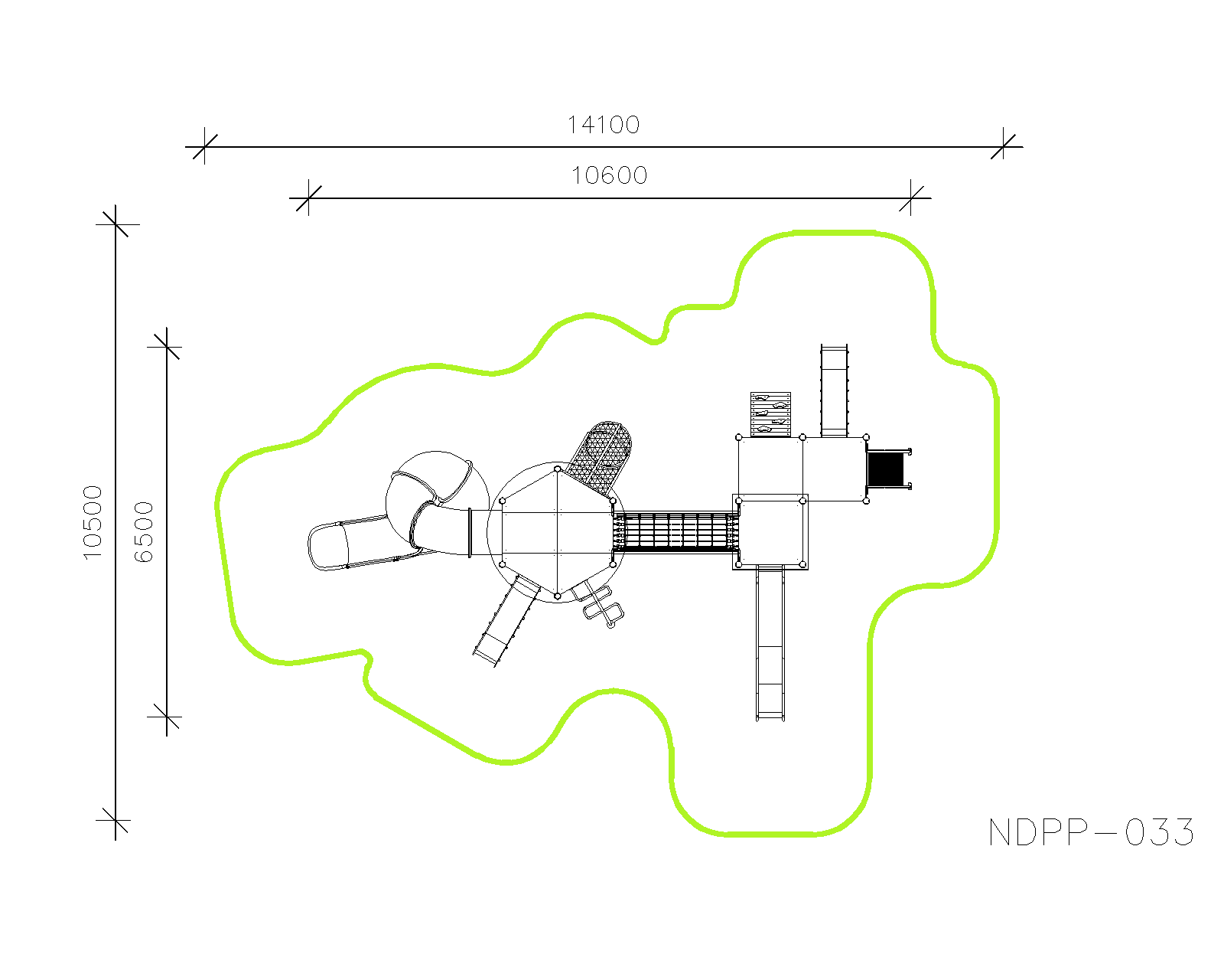 Игровой комплекс NDPP-033 — план