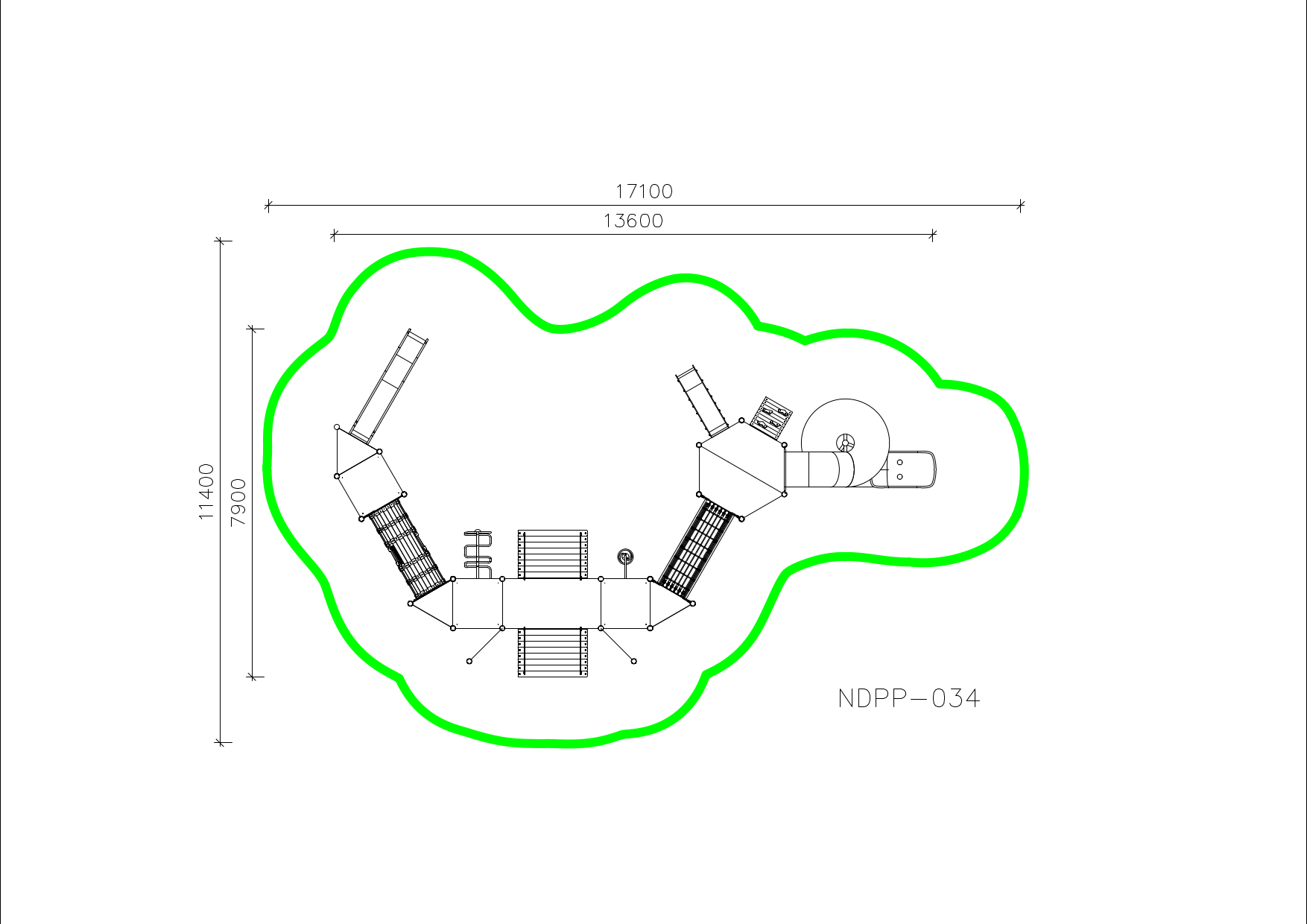 Игровой комплекс NDPP-034 — план