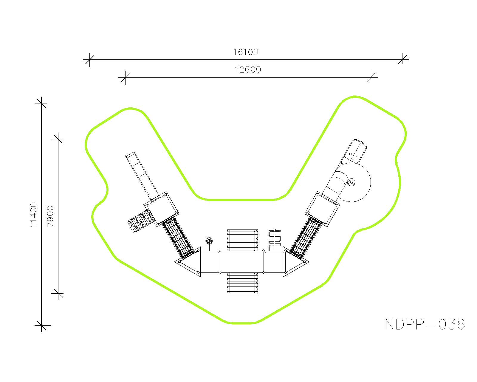 Игровой комплекс NDPP-036 — план