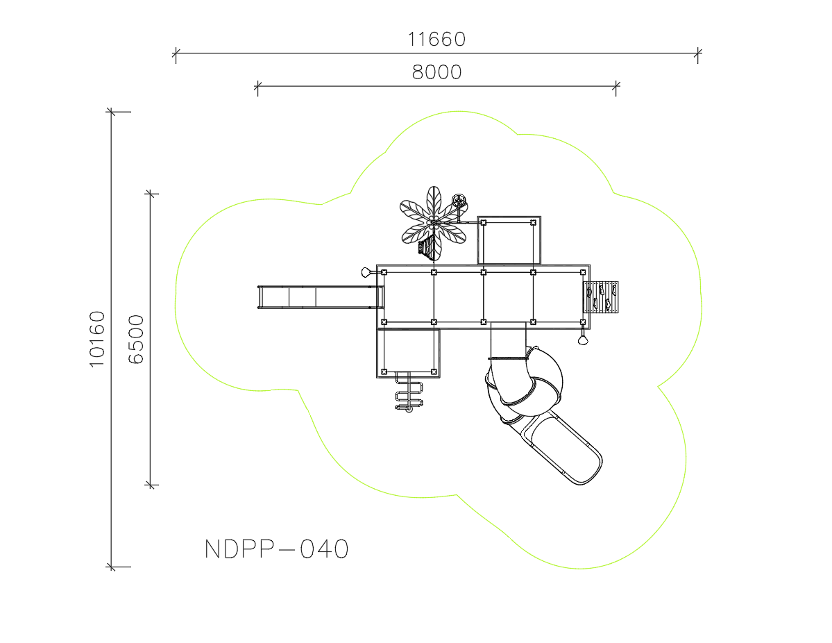 Игровой комплекс NDPP-040 — план