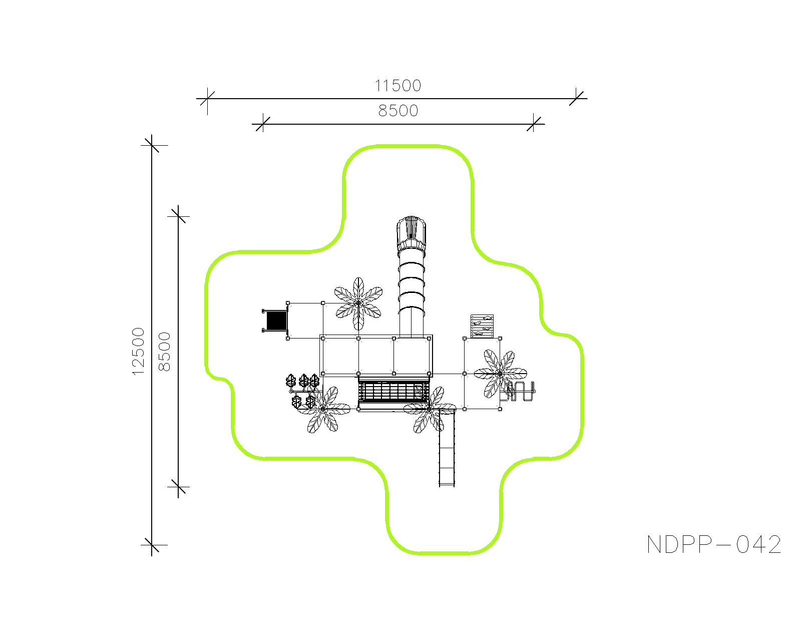 Игровой комплекс NDPP-042 — план
