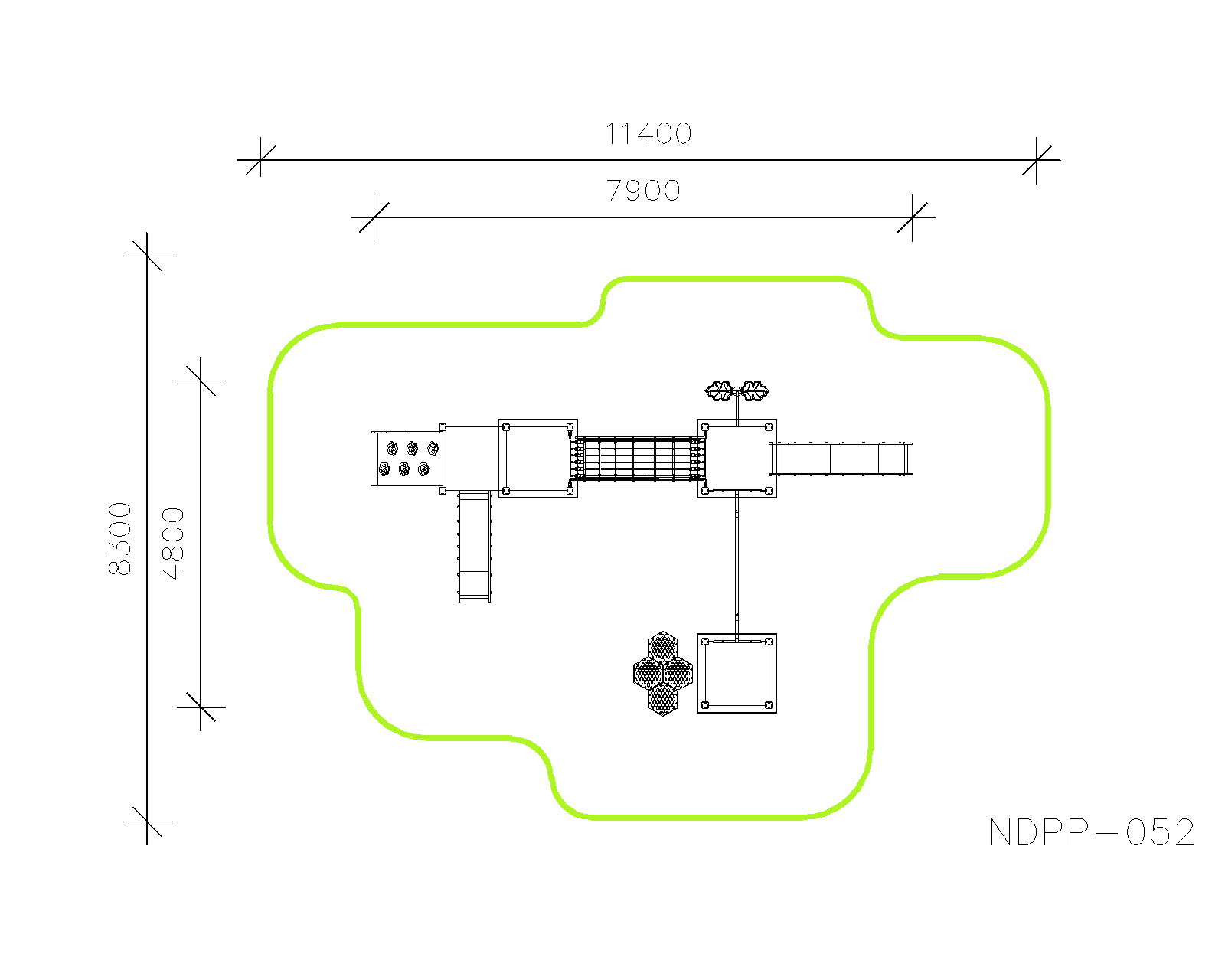 Игровой комплекс NDPP-052 — план