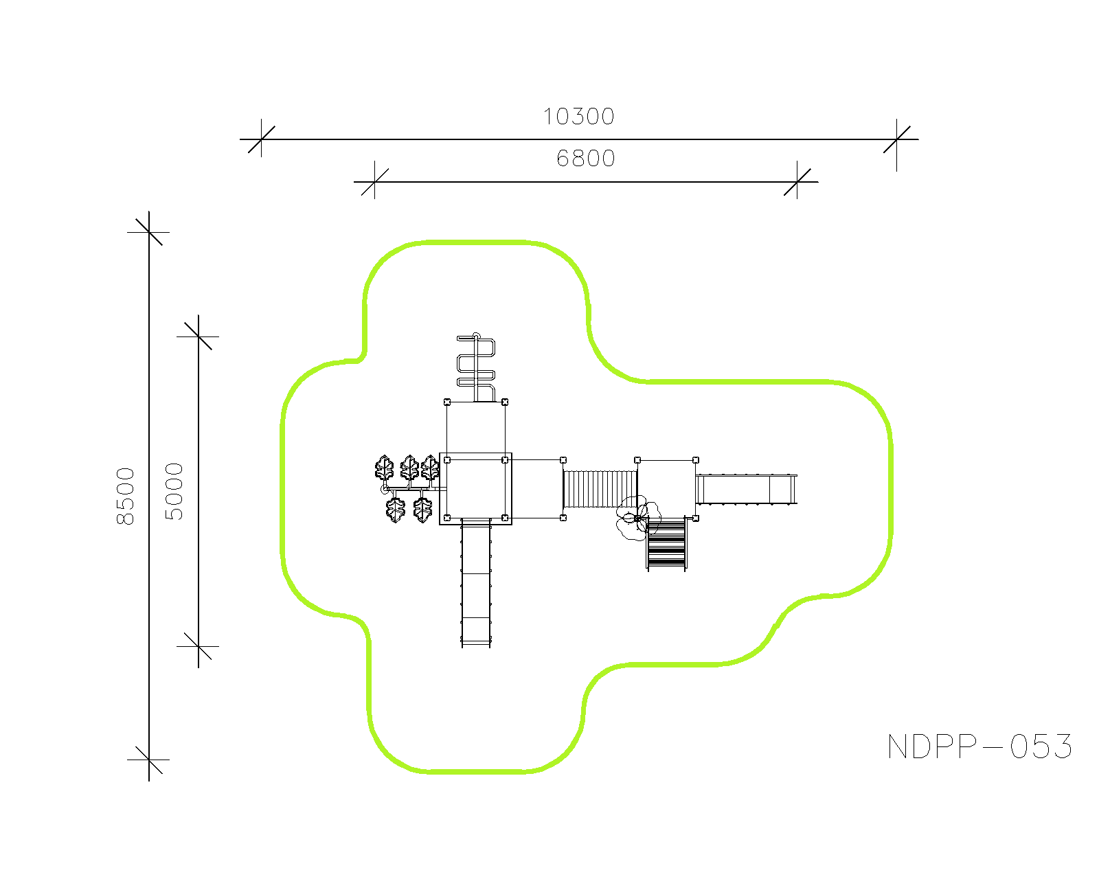 Игровой комплекс NDPP-053 — план