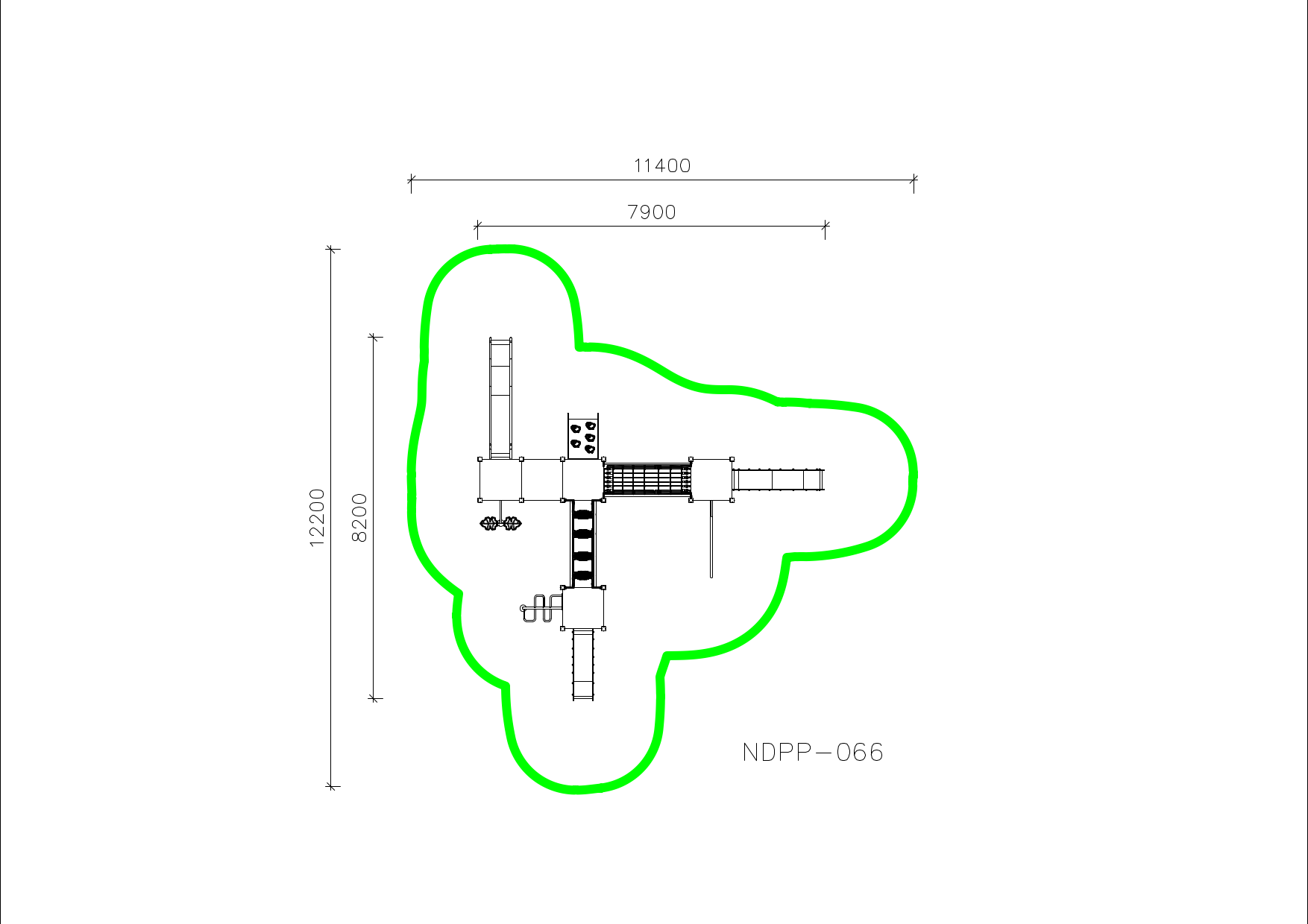 Игровой комплекс NDPP-066 — план