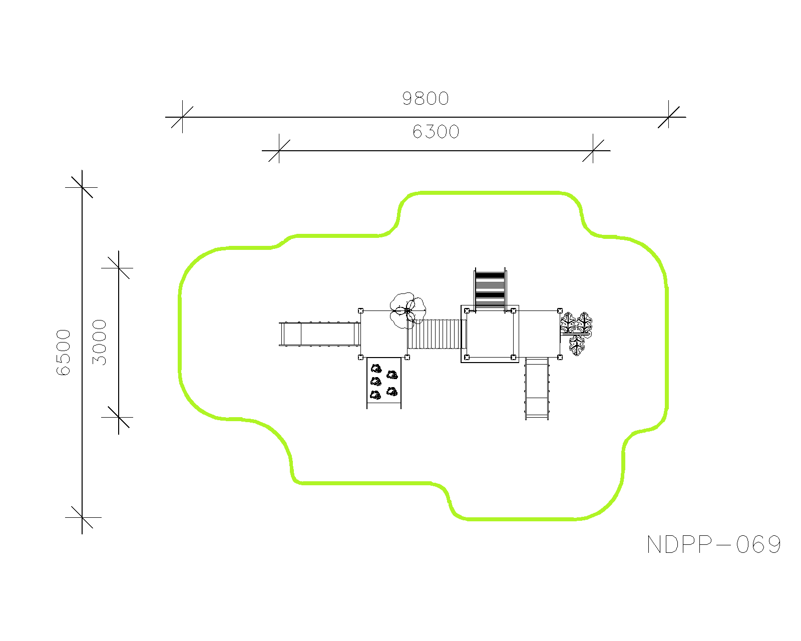 Игровой комплекс NDPP-069 — план