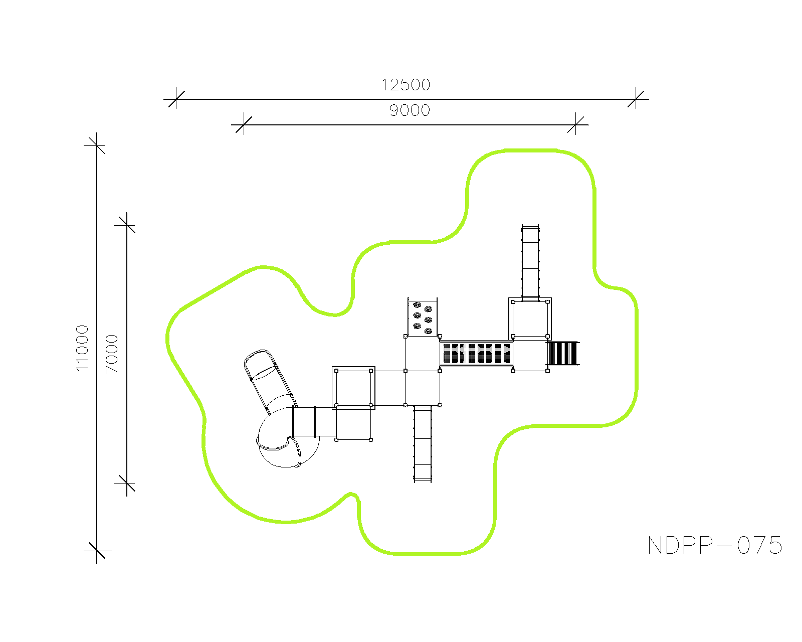 Игровой комплекс NDPP-075 — план