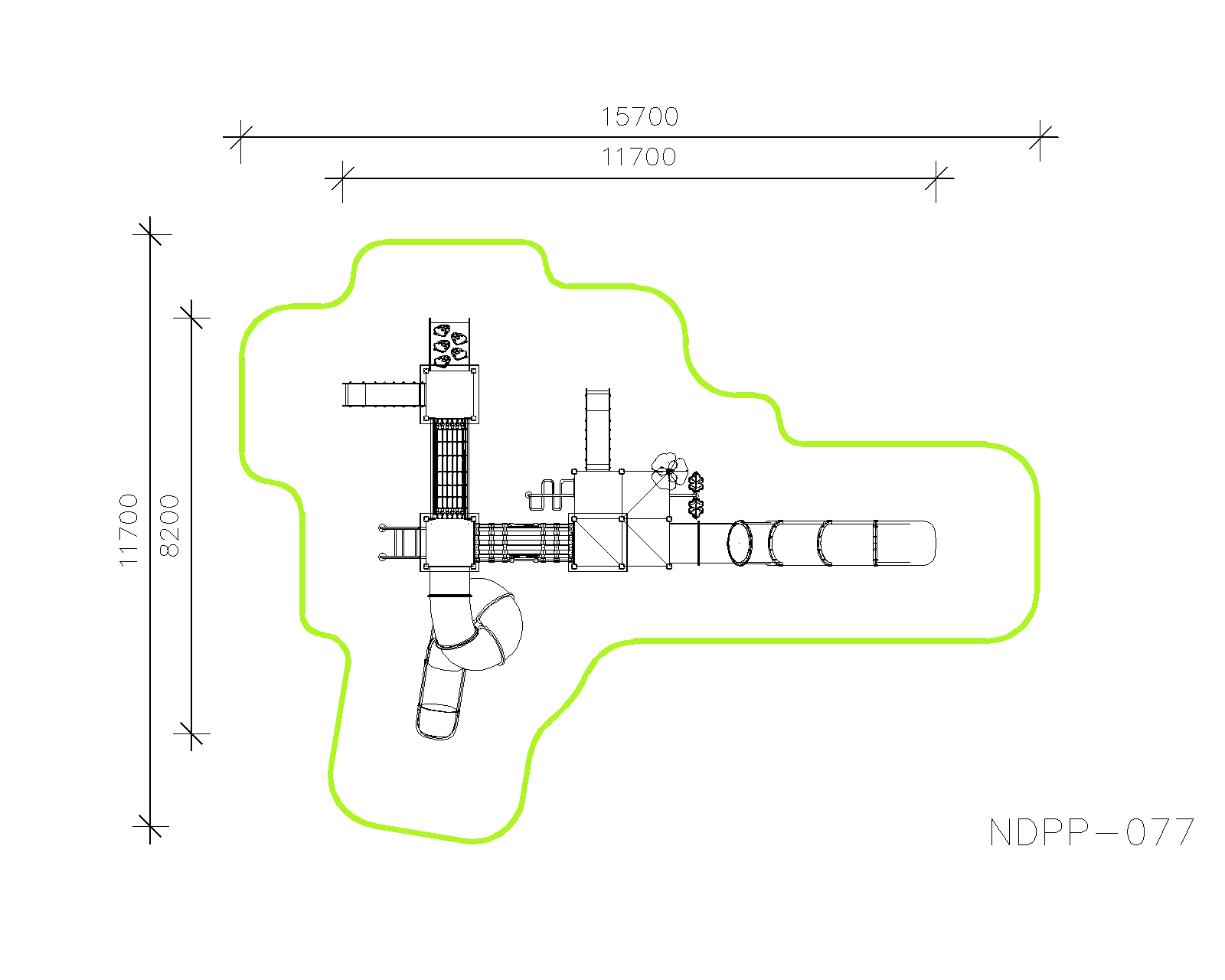 Игровой комплекс NDPP-077 — план