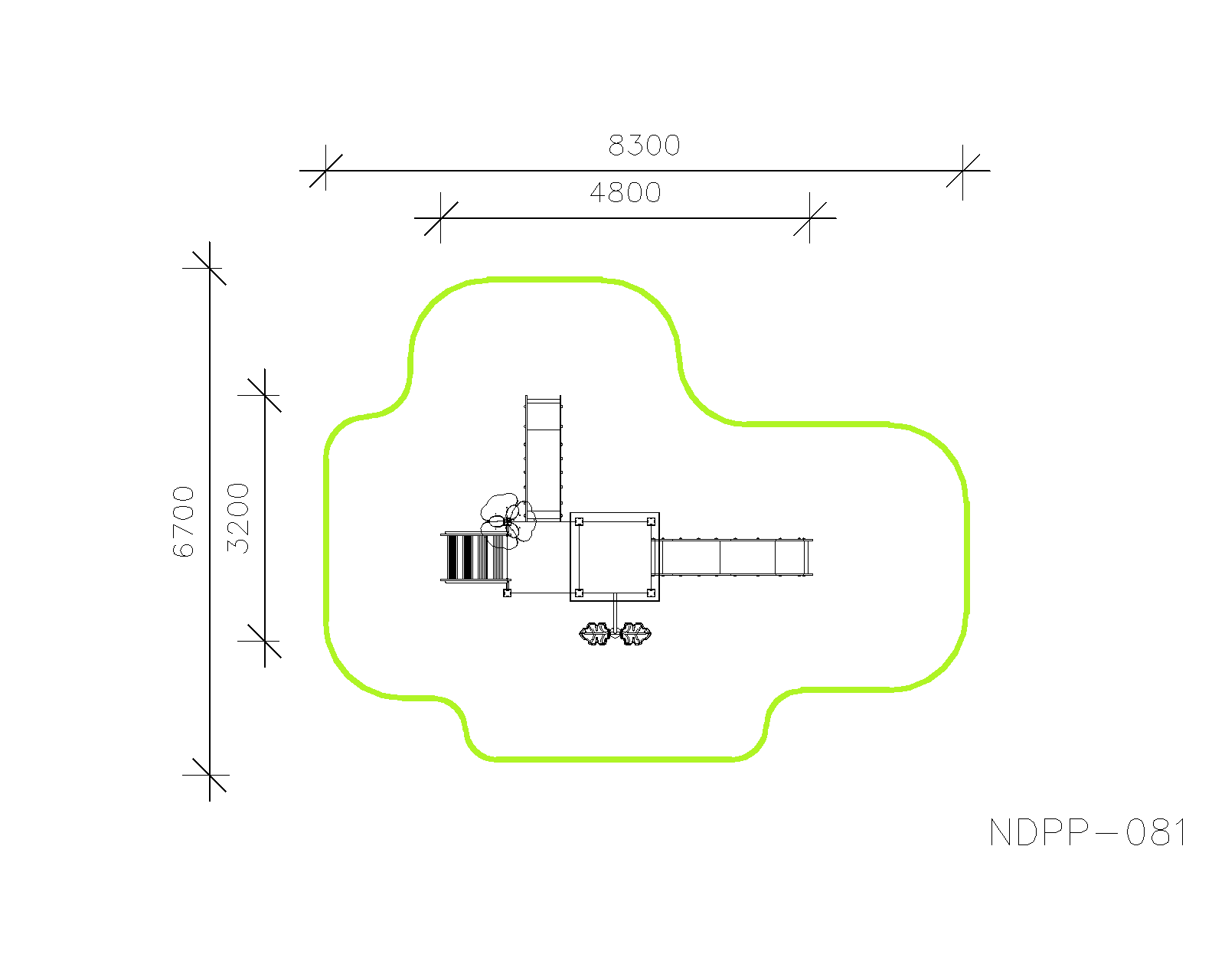 Игровой комплекс NDPP-081 — план