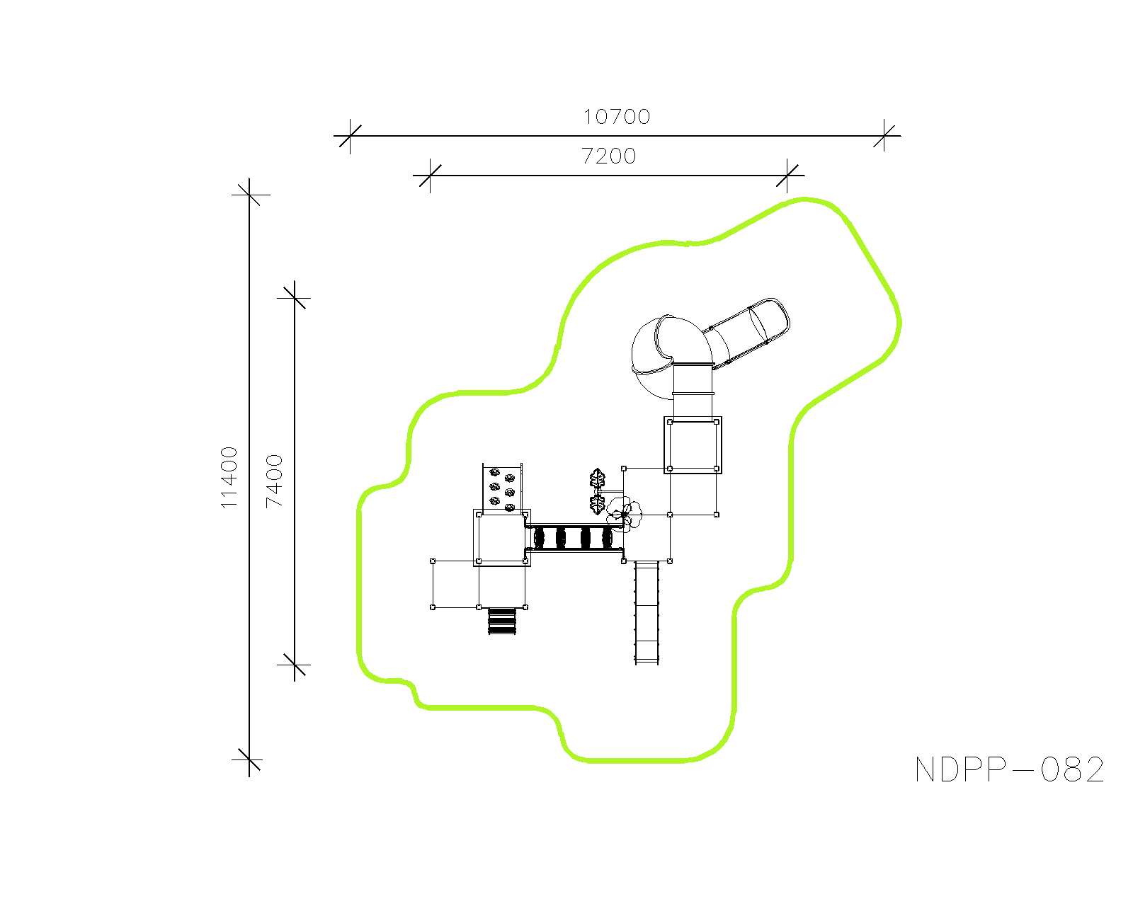 Игровой комплекс NDPP-082 — план
