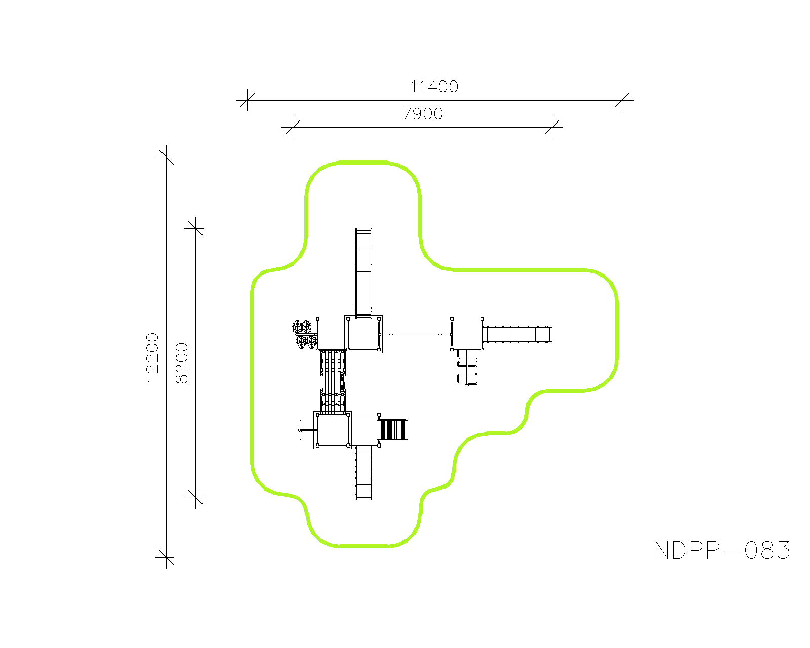 Игровой комплекс NDPP-083 — план