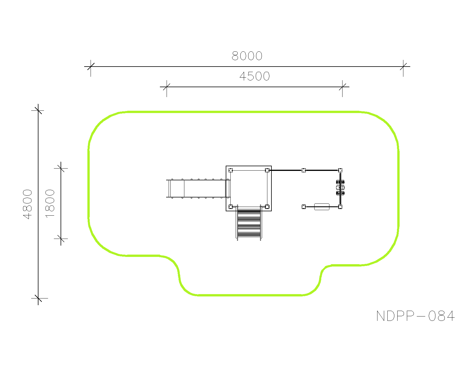 Игровой комплекс NDPP-084 — план