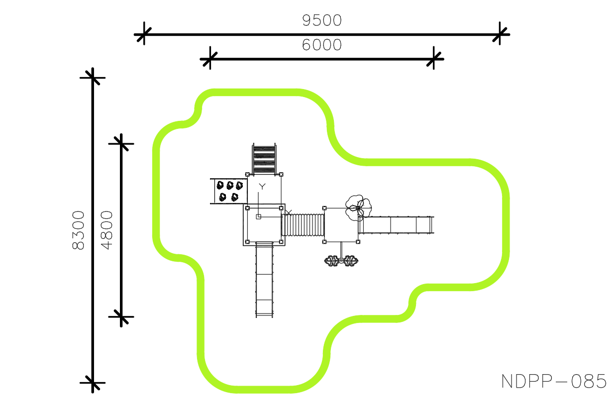 Игровой комплекс NDPP-085 — план