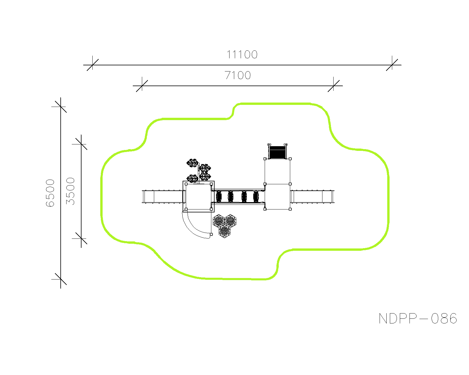 Игровой комплекс NDPP-086 — план