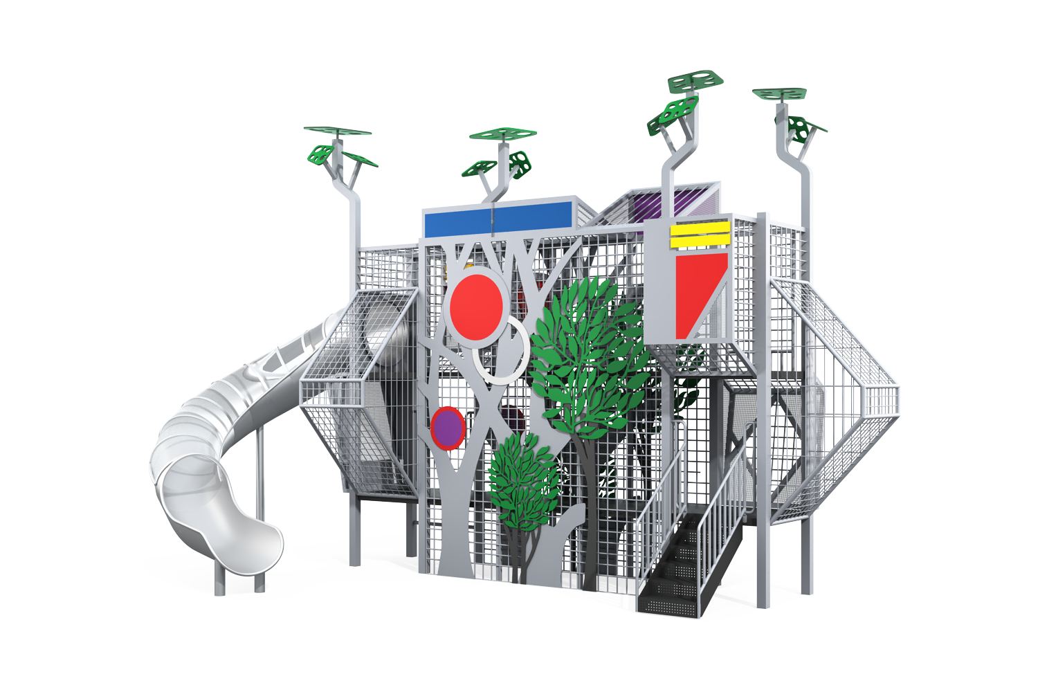Игровой комплекс "Технолес" NDPP-087