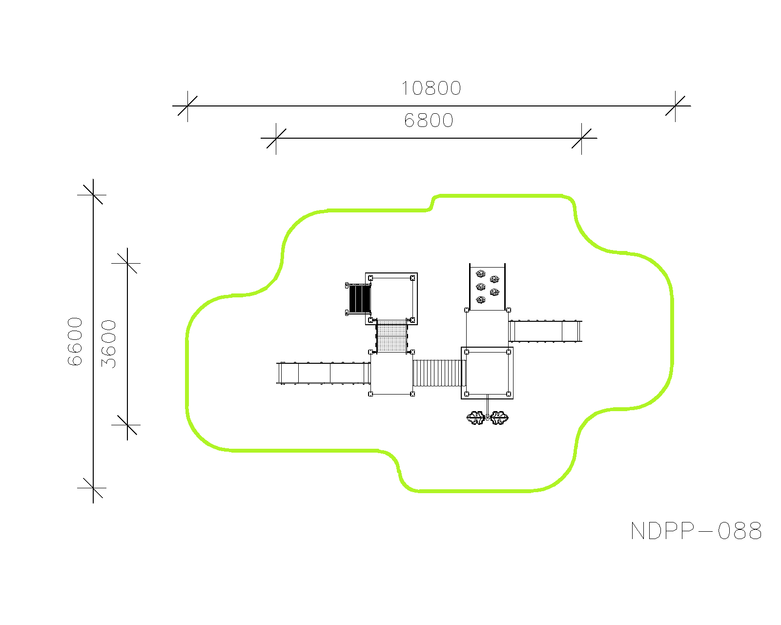 Игровой комплекс NDPP-088 — план