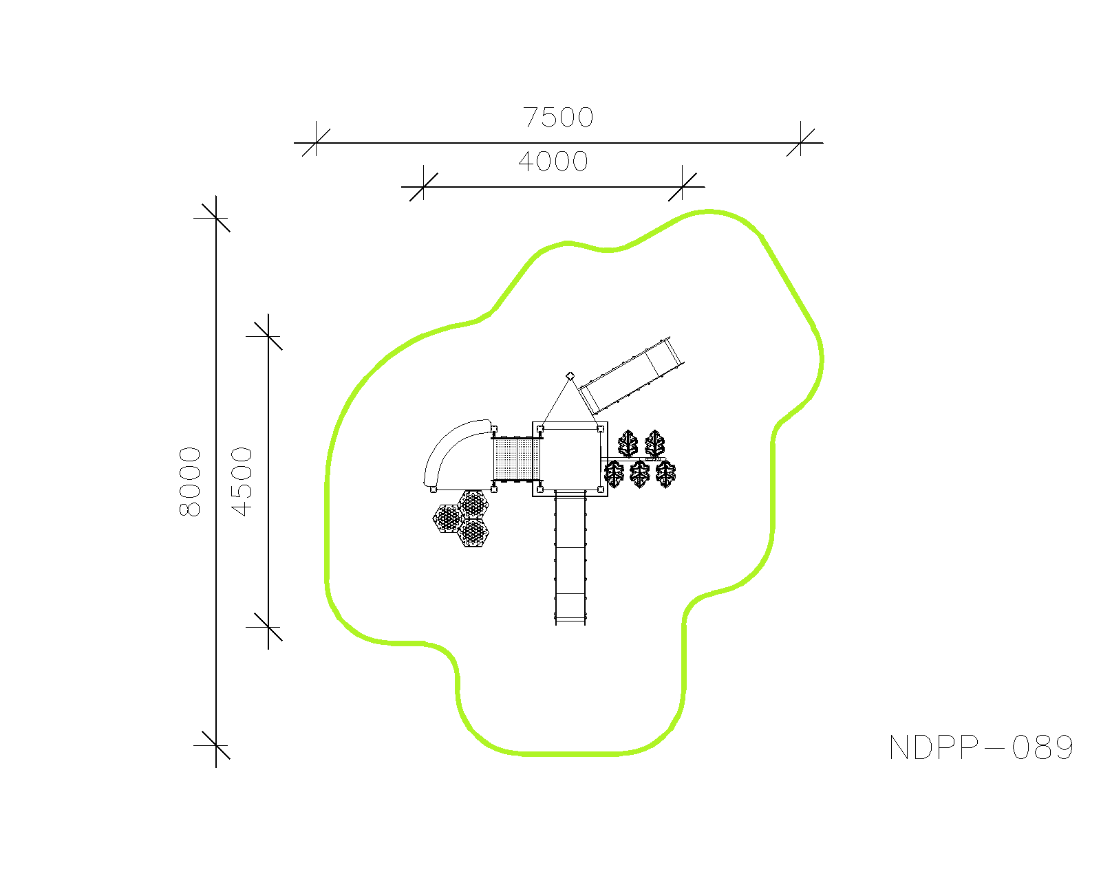 Игровой комплекс NDPP-089 — план