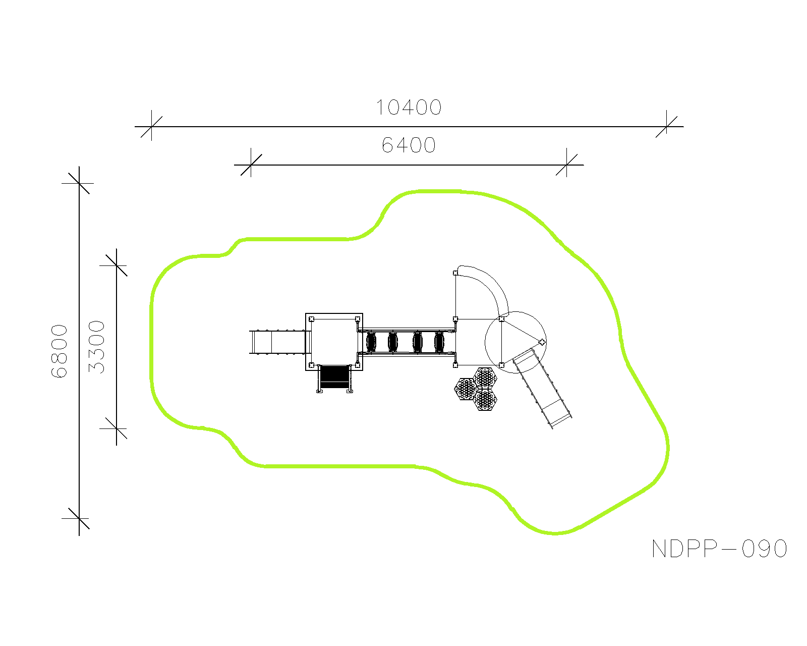 Игровой комплекс NDPP-090 — план