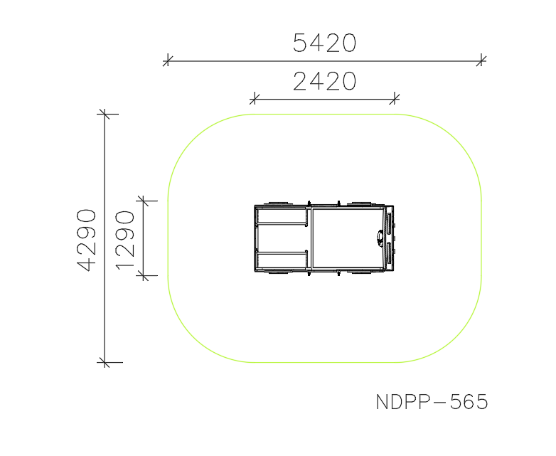 Игровая форма "Машинка "МЧС" NDPP-565 — план