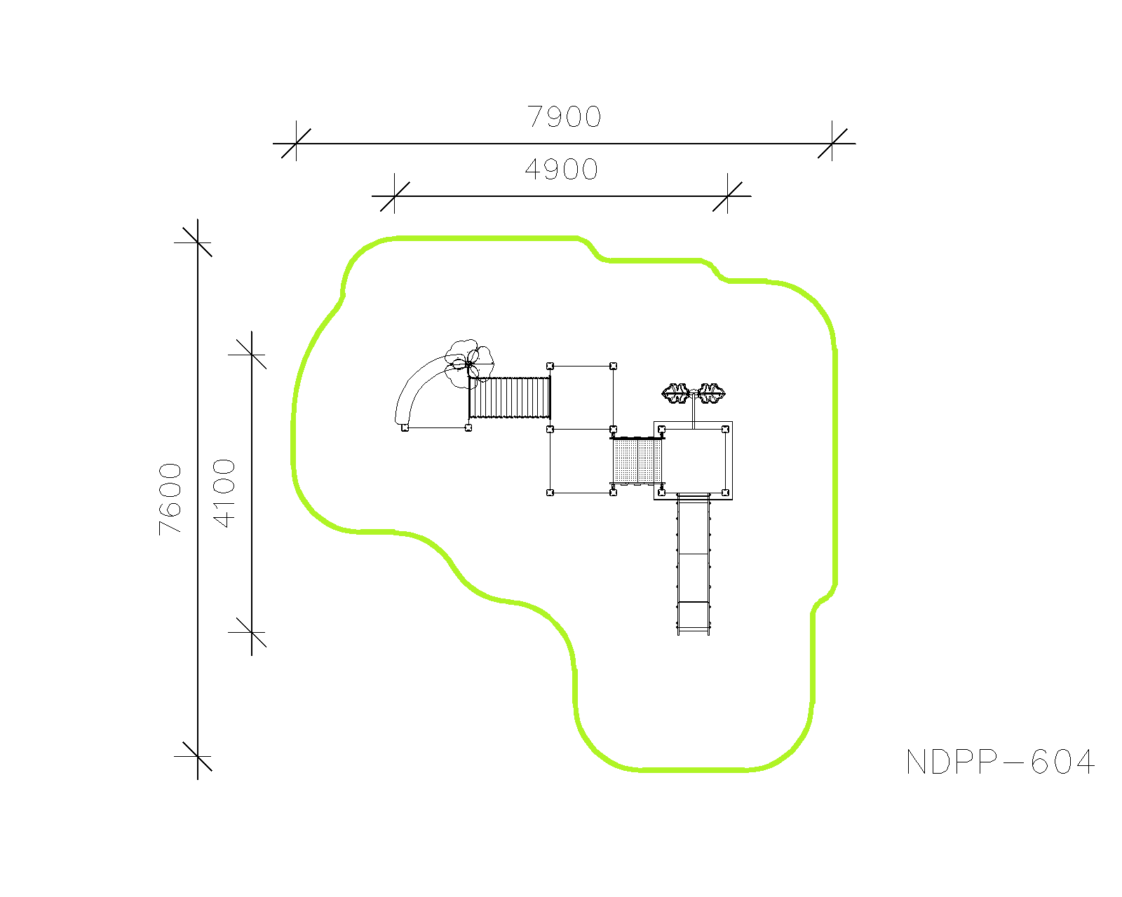 Игровой комплекс NDPP-604 — план