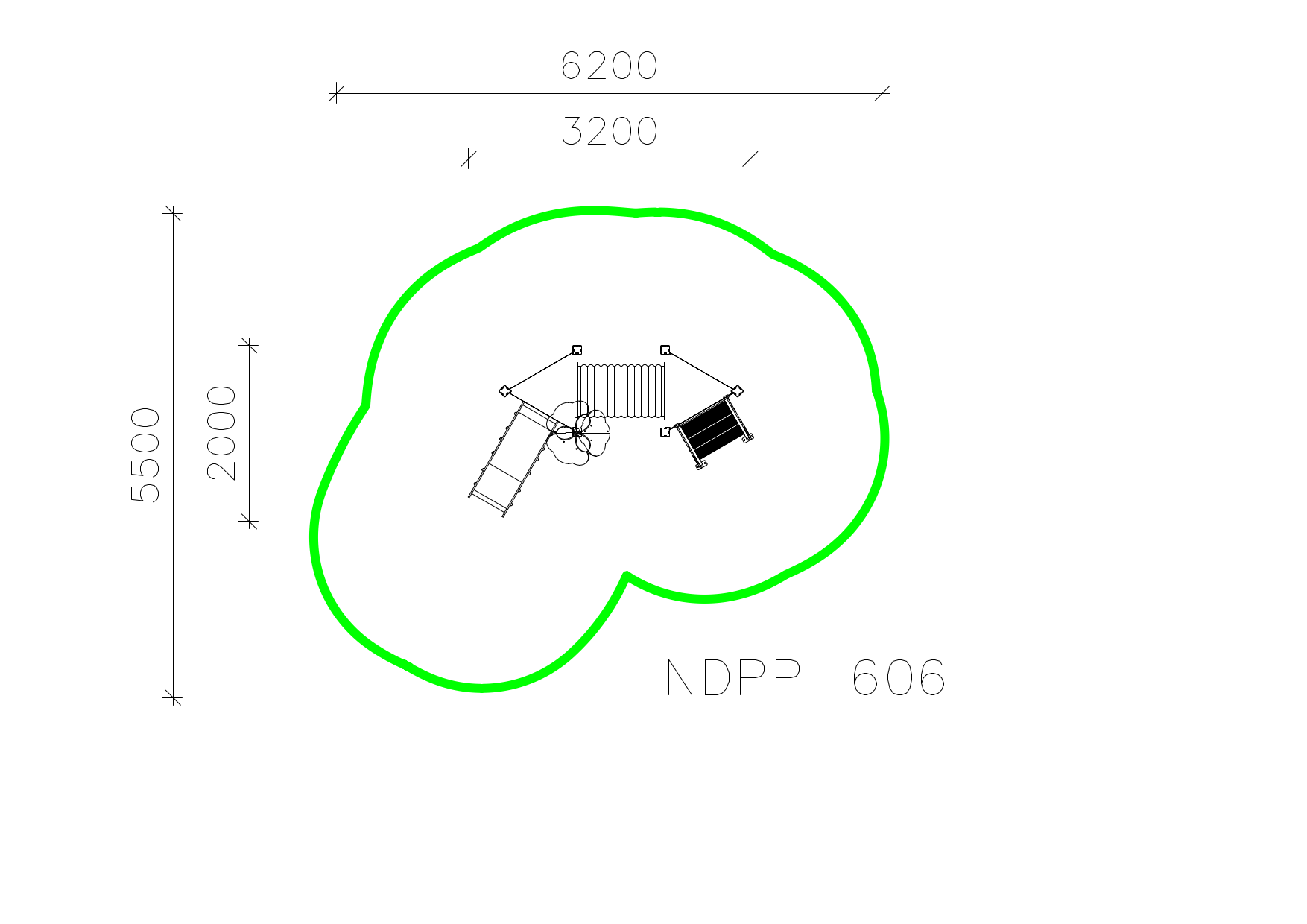 Игровой комплекс NDPP-606 — план