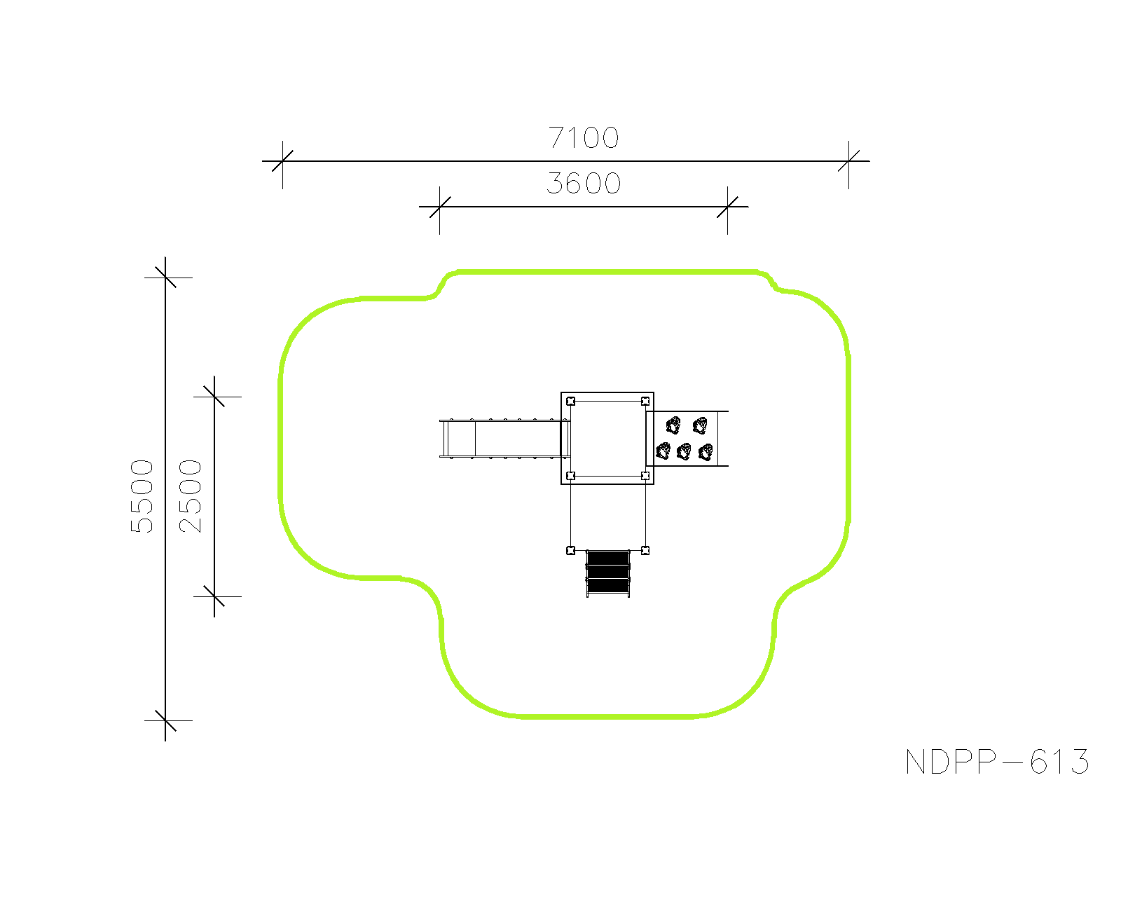 Игровой комплекс NDPP-613 — план