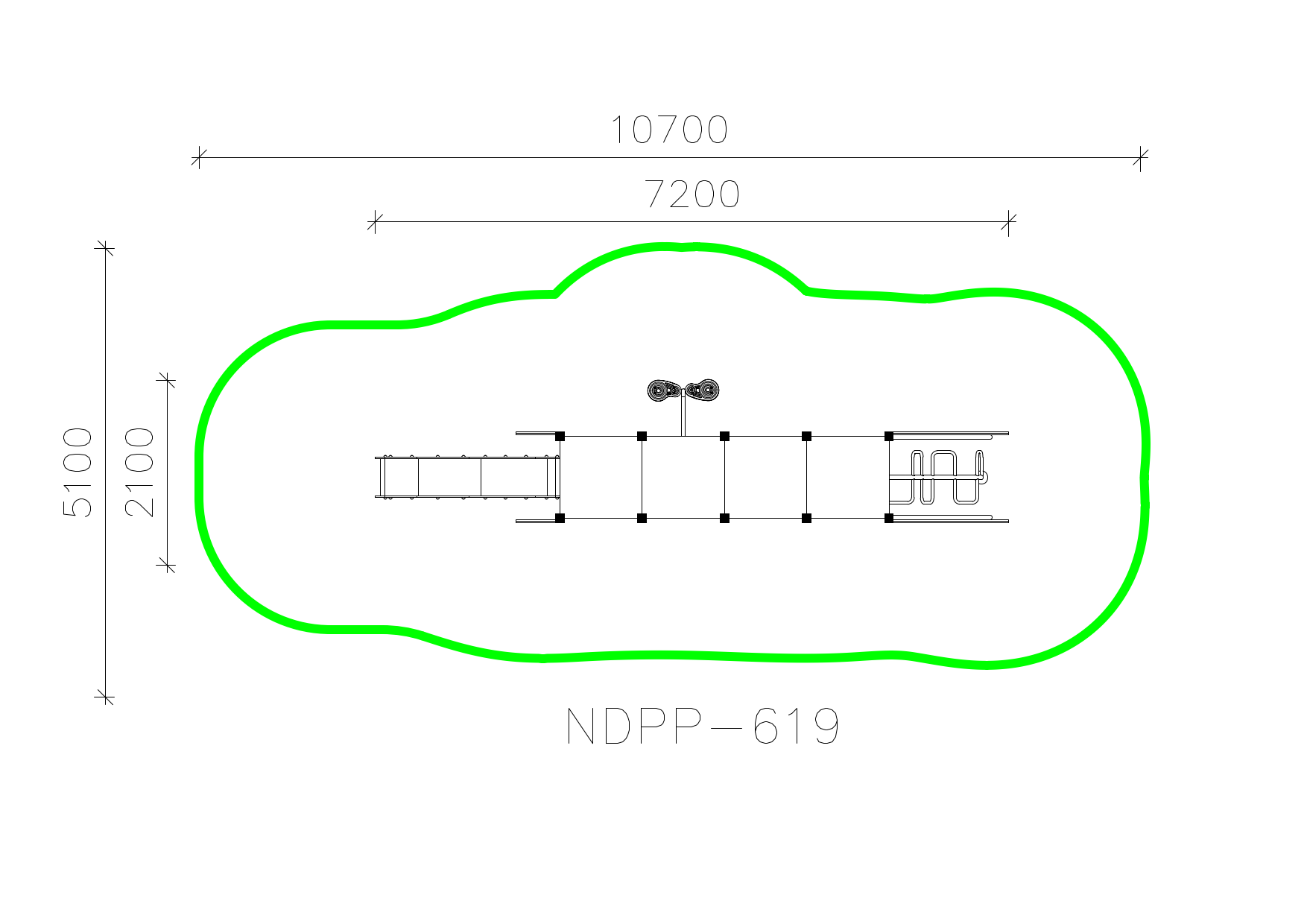 Игровой комплекс NDPP-619 — план