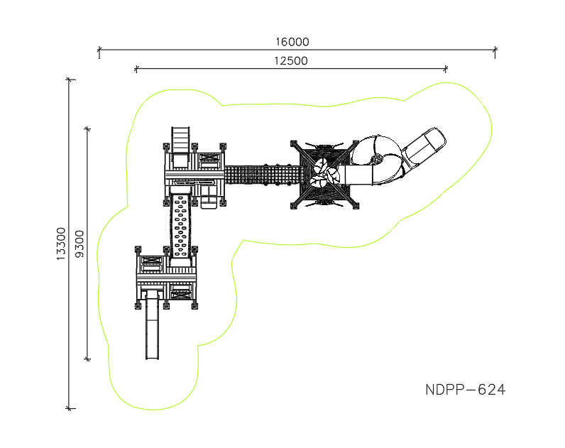 Игровой комплекс NDPP-624 — план