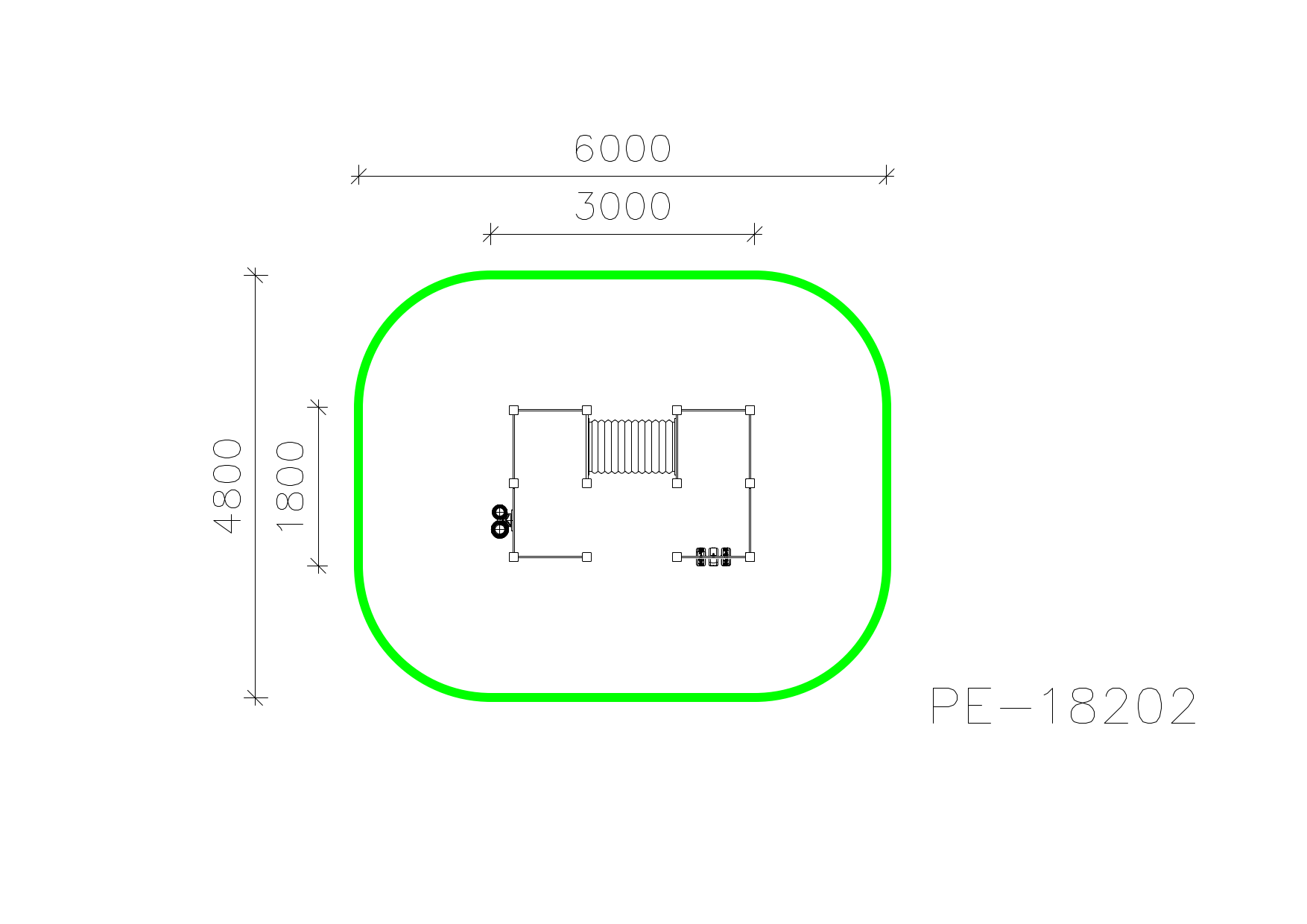 Игровой комплекс PE-18202 — план