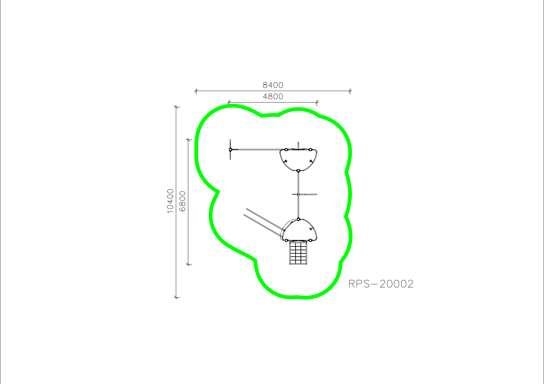 Спортивный комплекс RPS-20002 — план
