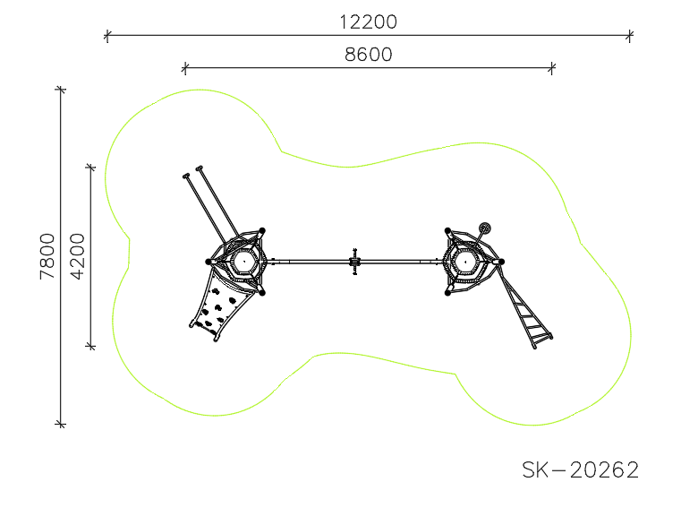 Спортивный комплекс SK-20262 — план