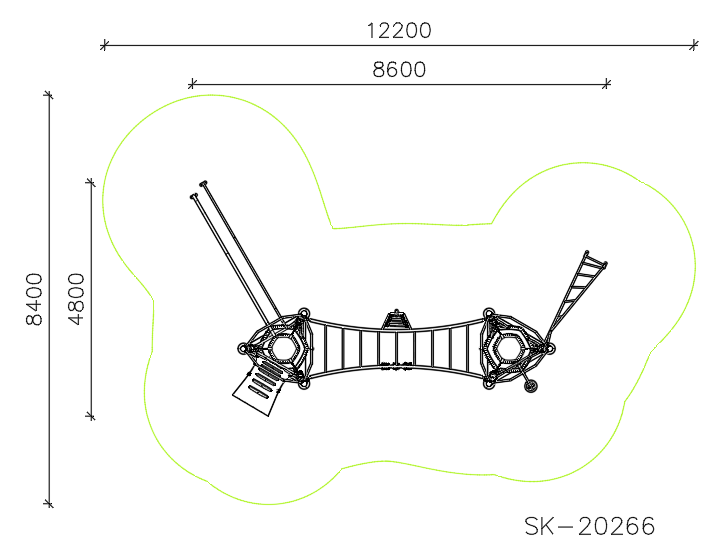Спортивный комплекс SK-20266 — план