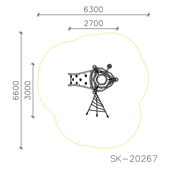 Спортивный комплекс SK-20267 — план