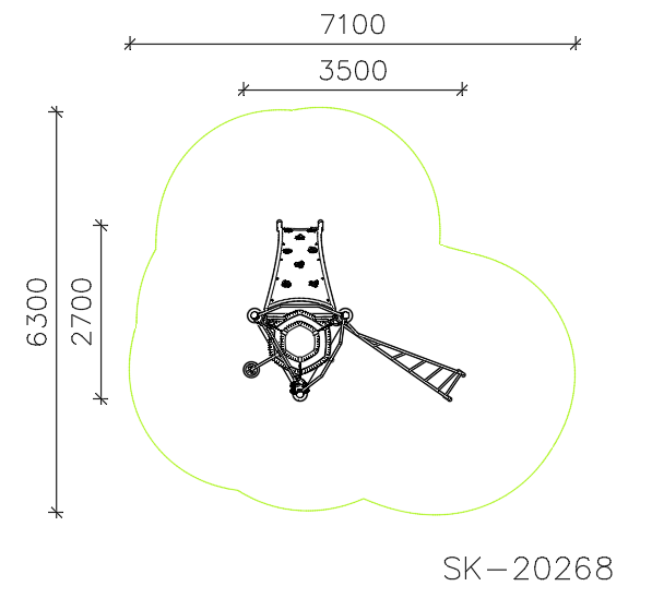 Спортивный комплекс SK-20268 — план