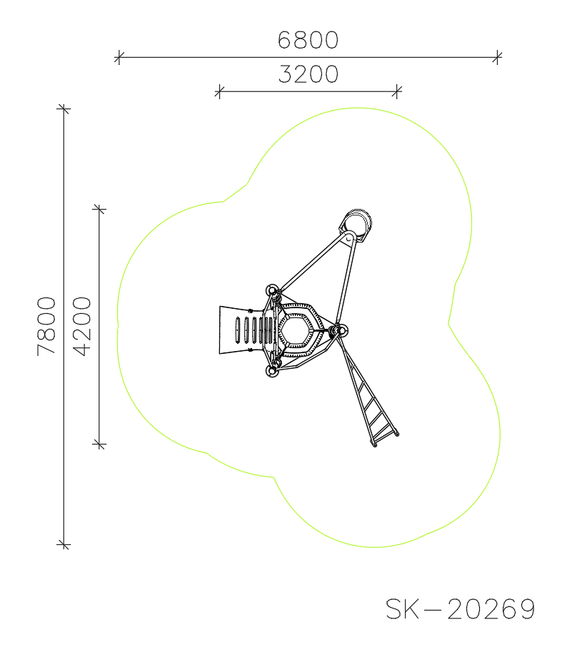 Спортивный комплекс SK-20269 — план