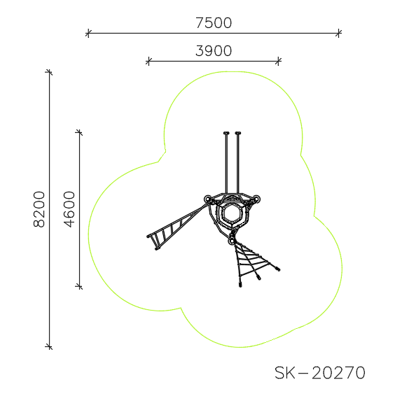 Спортивный комплекс SK-20270 — план