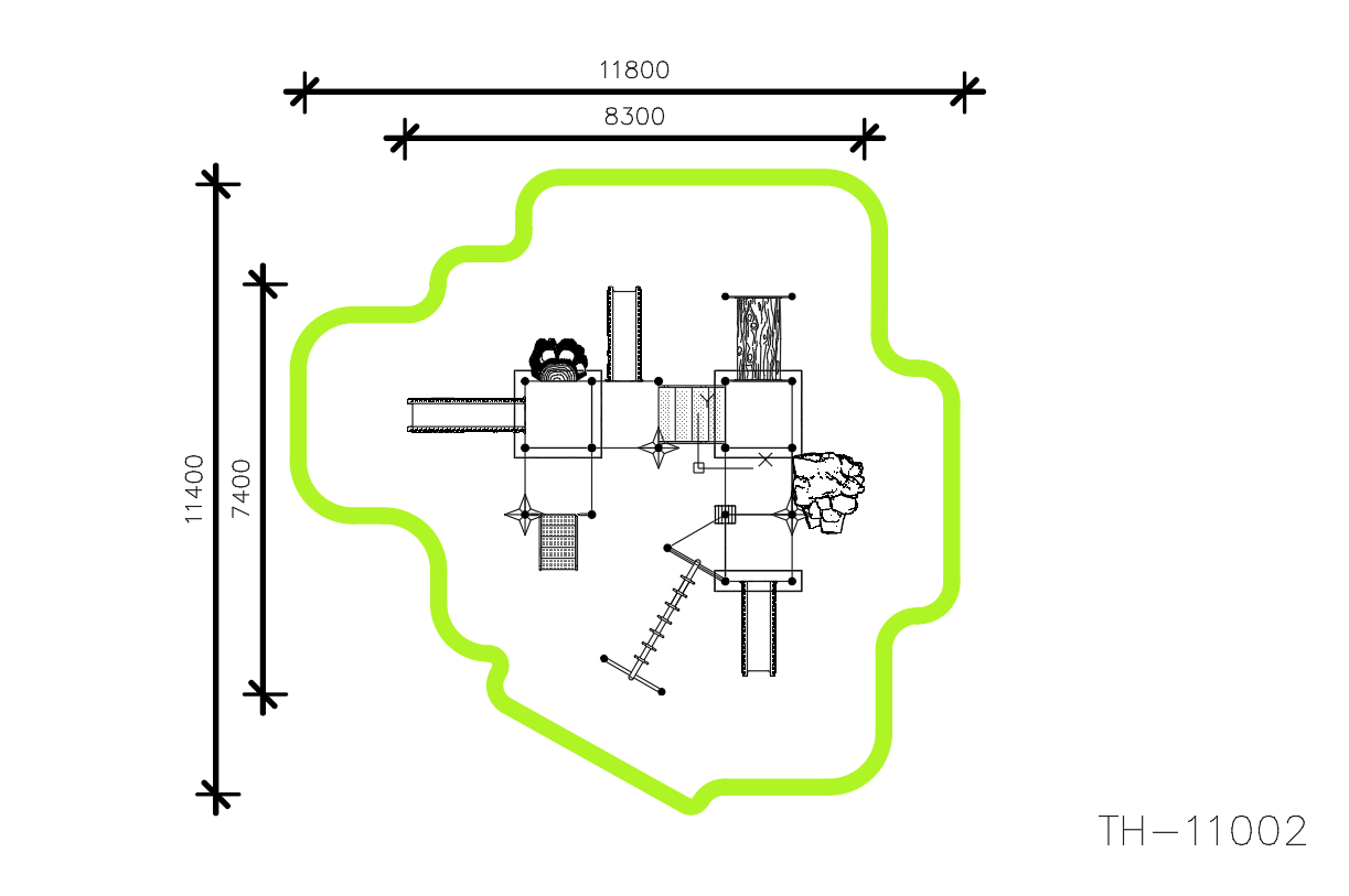 Игровой комплекс TH-11002 — план