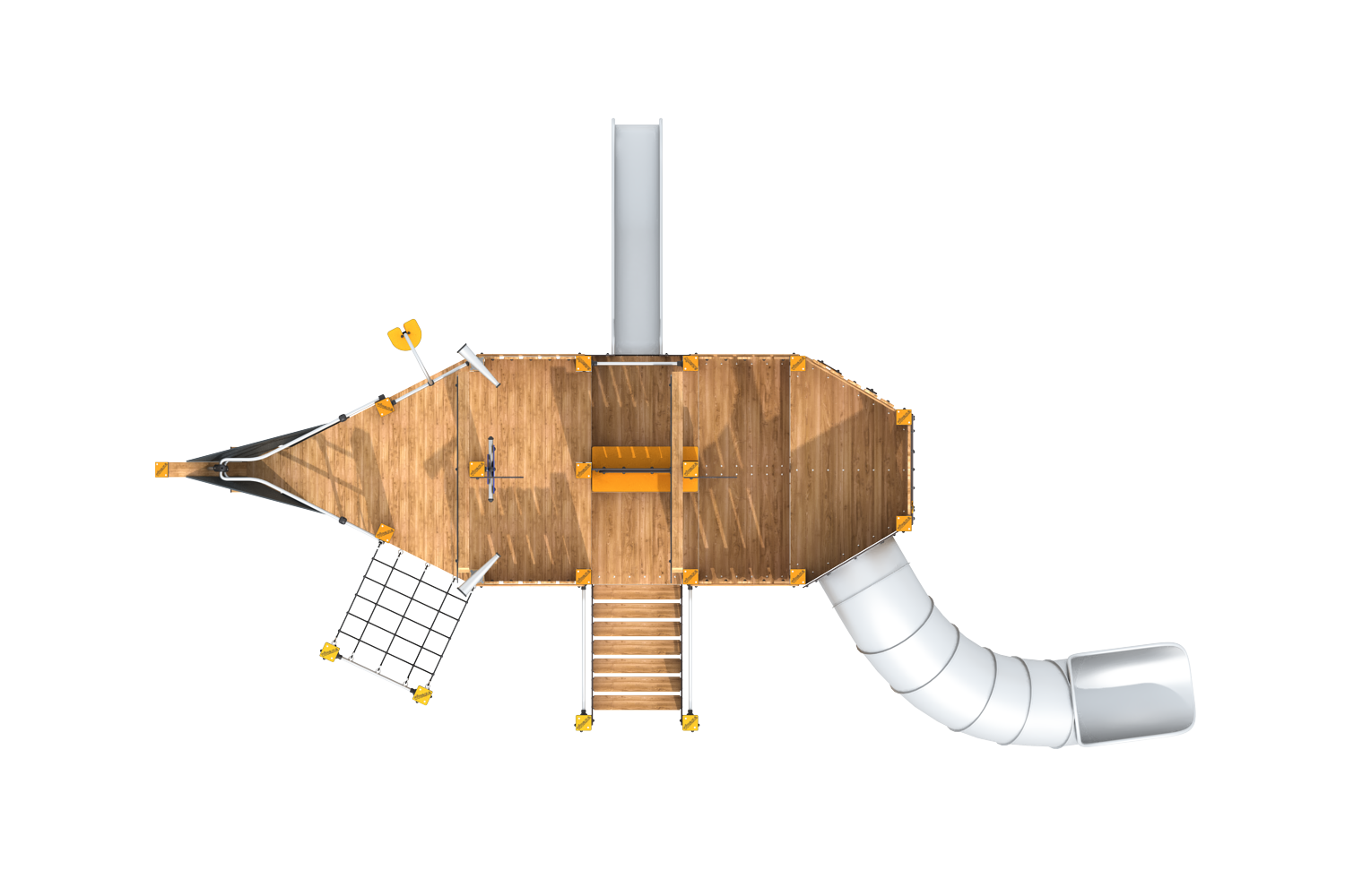 Детский игровой комплекс "Бригантина" ДГ-117 ECO